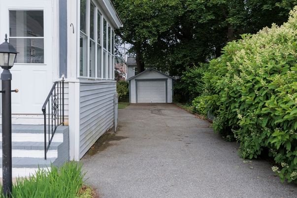 Backyard, Detached Garage, Exterior