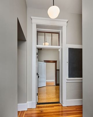 Interior, Pendant Lights, Wood Texture Flooring