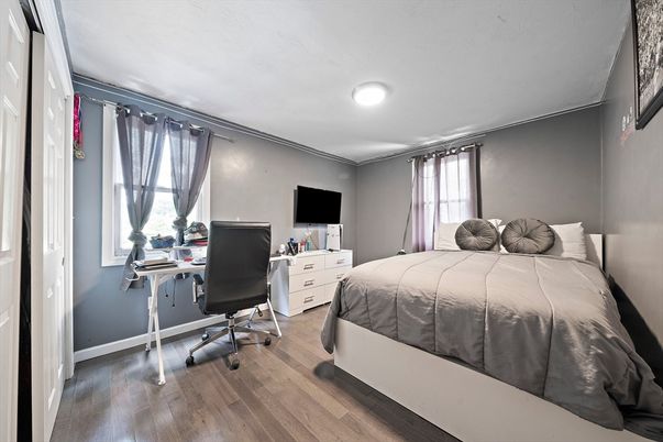 Bedroom, Home Office, Interior, Wood Texture Flooring