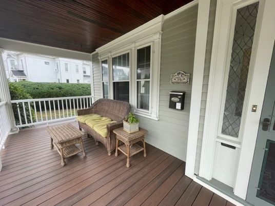 Exterior, Wood Texture Flooring
