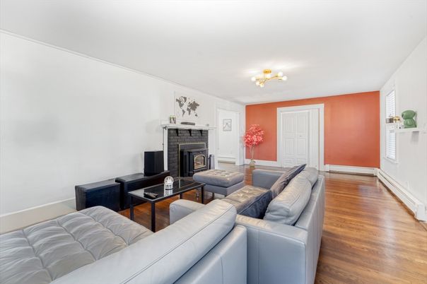 Fireplace, Interior, Living room, Wood Texture Flooring