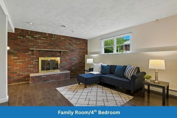 Fireplace, Interior, Stone Walls, Wood Texture Flooring