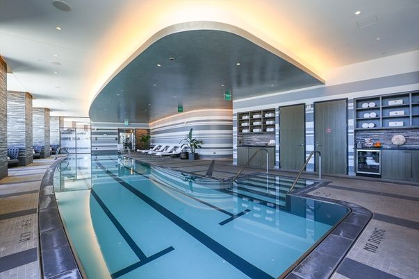 Interior, Pool, Recessed Lighting