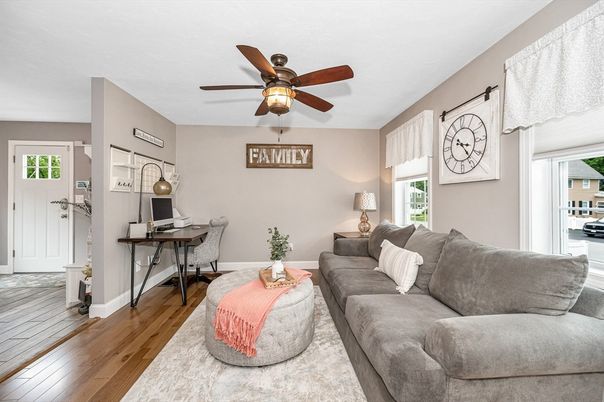 Home Office, Interior, Living room, Wood Texture Flooring