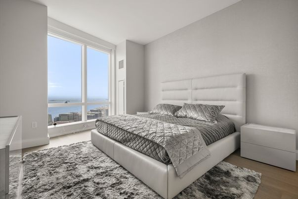 Bedroom, Interior, Water, Wood Texture Flooring