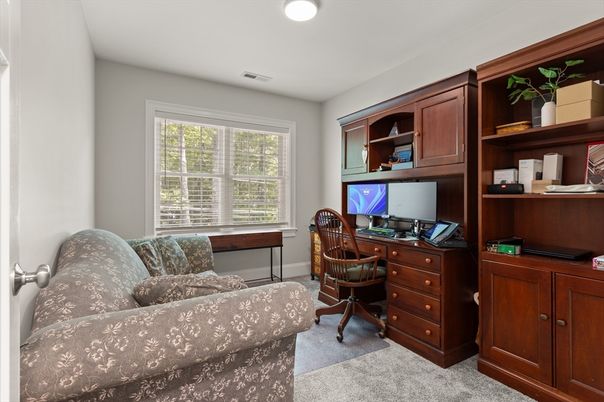 Home Office, Interior, Recessed Lighting