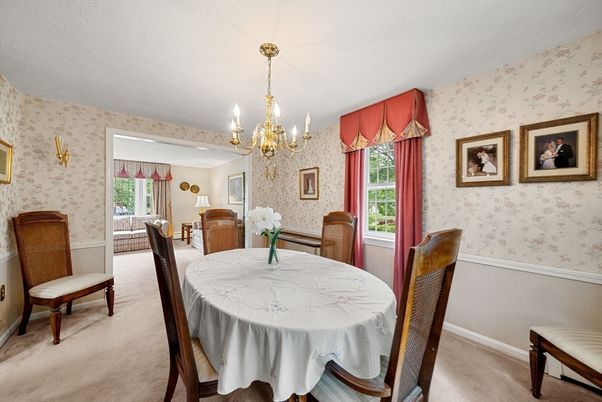 Chandelier, Dining room, Interior