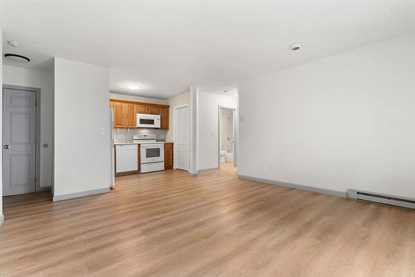 Empty room, Interior, Kitchen, Wood Texture Flooring