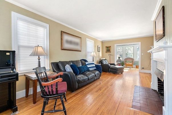 Fireplace, Interior, Living room, Wood Texture Flooring