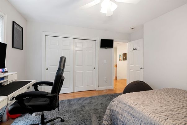 Bedroom, Home Office, Interior, Wood Texture Flooring