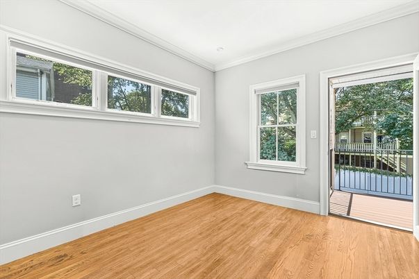Empty room, Interior, Wood Texture Flooring