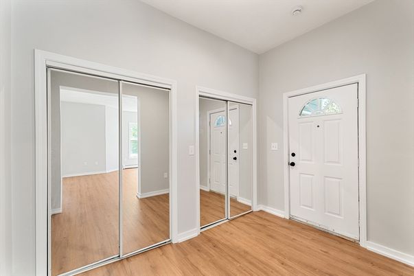 Empty room, Interior, Wood Texture Flooring