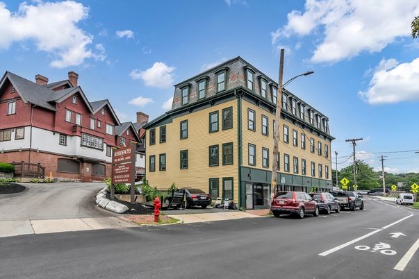 Exterior, Facade, Condo Building