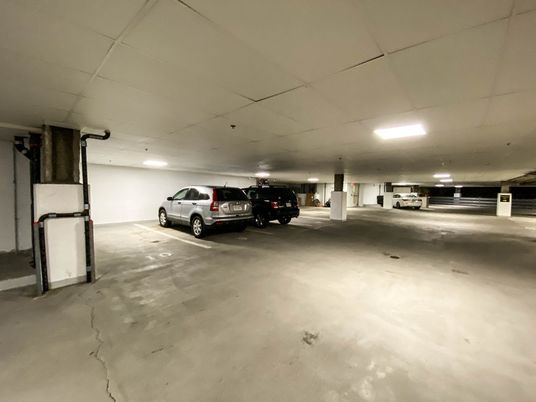Garage, Interior, Recessed Lighting