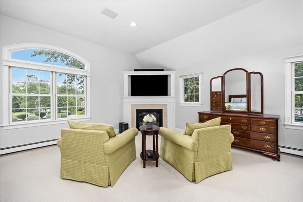 Fireplace, Interior, Living room, Recessed Lighting