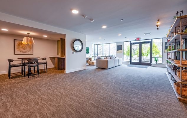 Dining room, Interior, Living room, Recessed Lighting