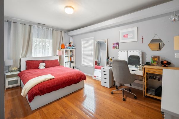 Bedroom, Home Office, Interior, Wood Texture Flooring