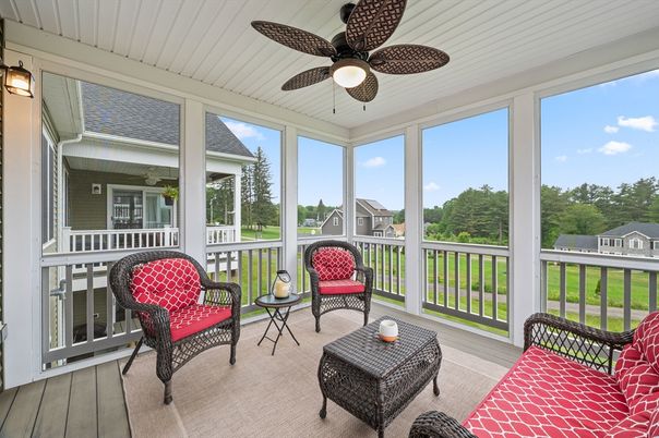 Interior, Sun Room, Wood Texture Flooring