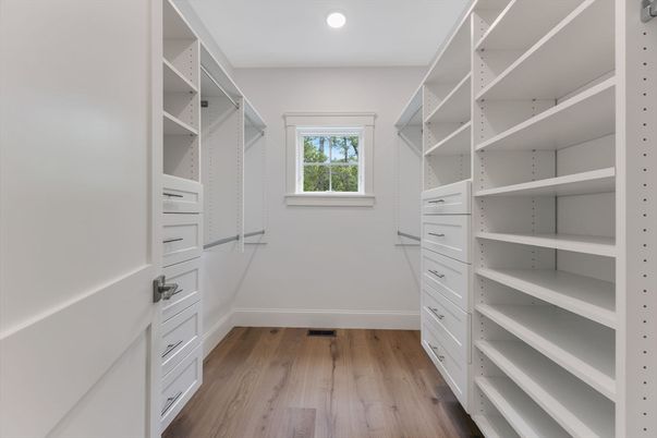 Interior, Recessed Lighting, Walk-in Closets, Wood Texture Flooring