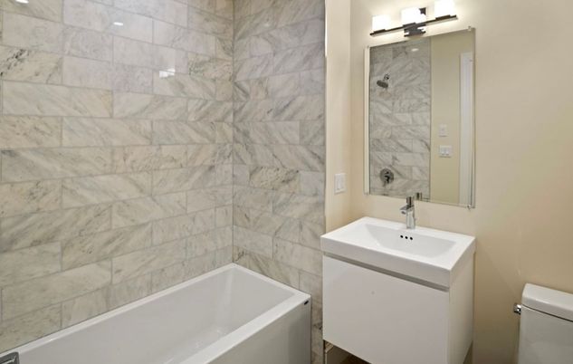 Bathroom, Interior, Marble Walls
