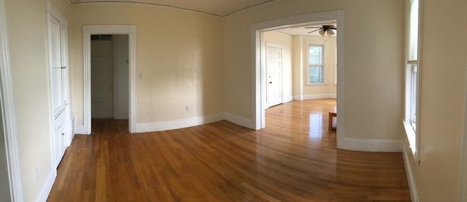Empty room, Interior, Wood Texture Flooring