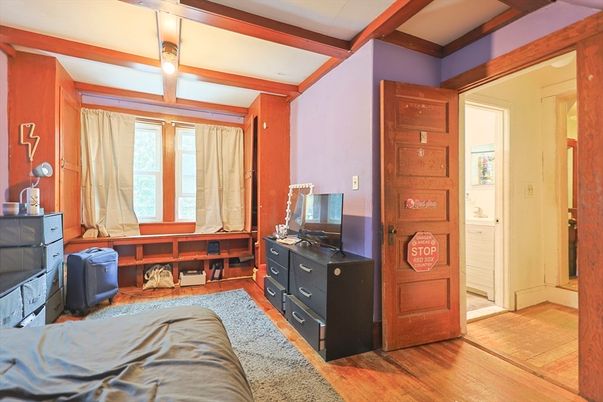 Interior, Wooden Beams, Wood Texture Flooring