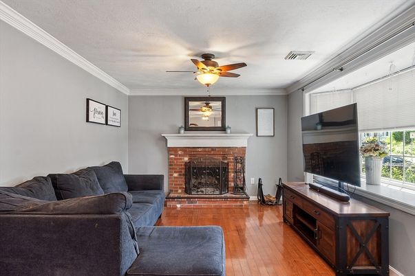 Fireplace, Interior, Living room, Wood Texture Flooring