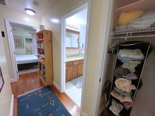 Bathroom, Interior, Wood Texture Flooring