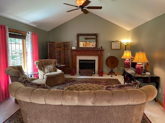 Fireplace, Interior, Living room