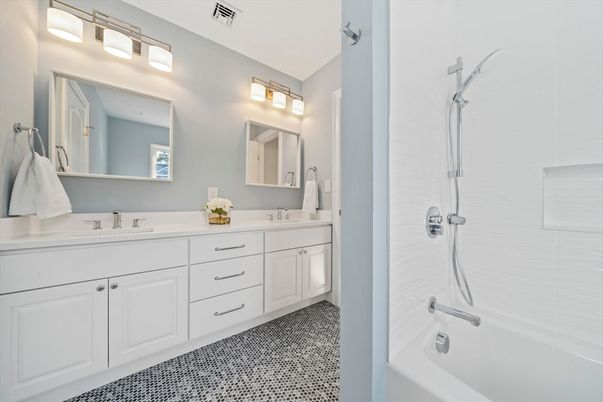 Bathroom, Dual Sink Vanities, Interior