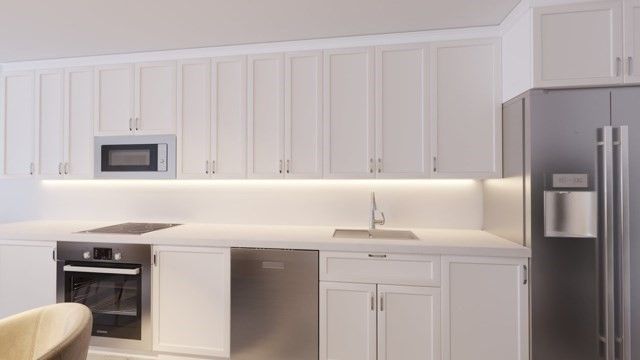 Interior, Kitchen, Stainless Steel Appliances