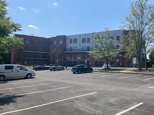 Exterior, Facade, Condo Building
