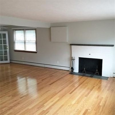 Empty room, Fireplace, Interior, Wood Texture Flooring