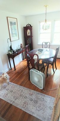 Dining room, Interior, Wood Texture Flooring