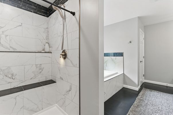 Bathroom, Interior, Marble Walls