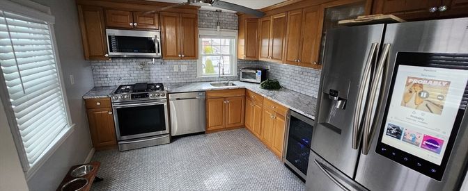 Interior, Kitchen, Stainless Steel Appliances