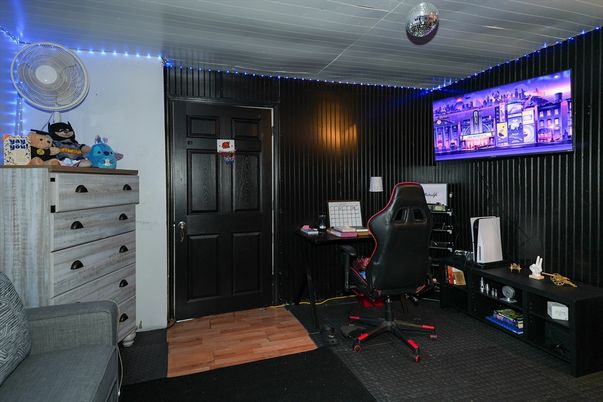 Home Office, Interior, Wood Texture Flooring