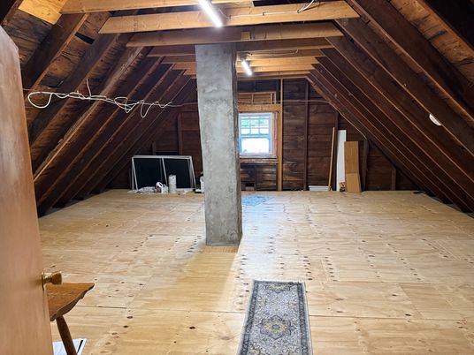 Empty room, Interior, Wooden Beams, Wooden Ceilings, Wood Texture Flooring, Wooden Walls