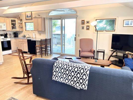 Interior, Kitchen, Living room, Wood Texture Flooring