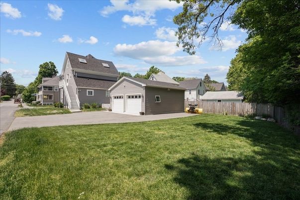Backyard, Detached Garage, Exterior, Solar Panels