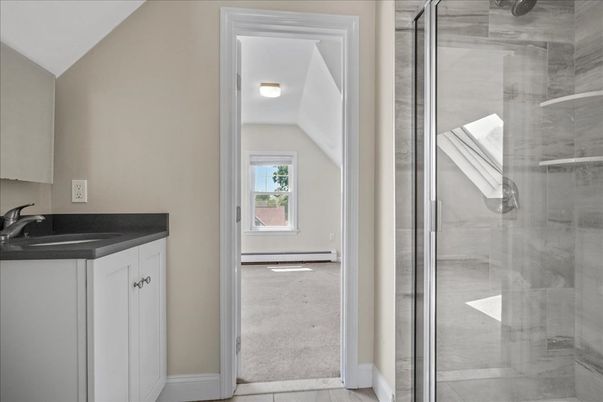 Bathroom, Glass Shower, Interior