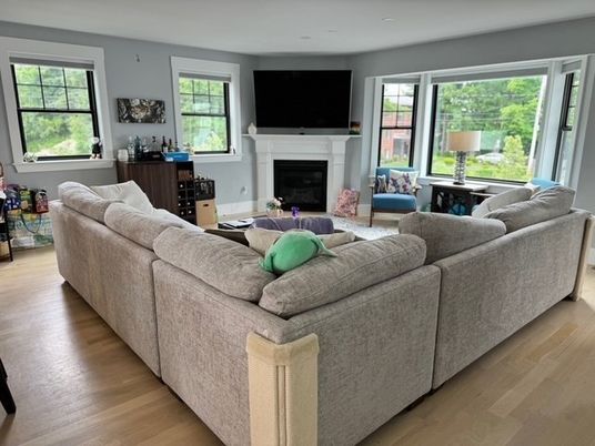 Fireplace, Interior, Living room, Wood Texture Flooring