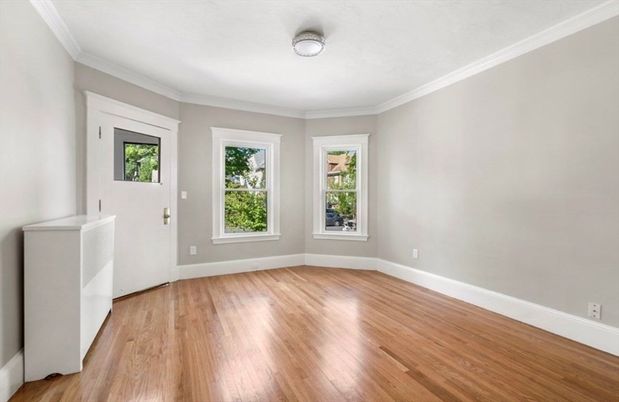 Empty room, Interior, Wood Texture Flooring