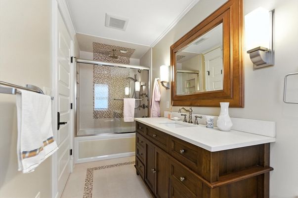Bathroom, Glass Shower, Interior