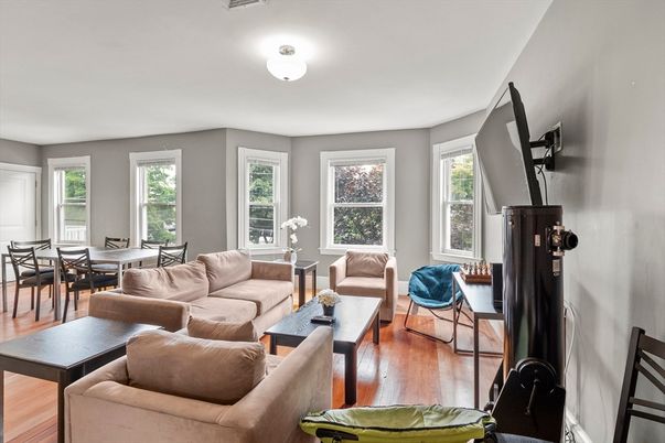 Dining room, Interior, Living room, Wood Texture Flooring