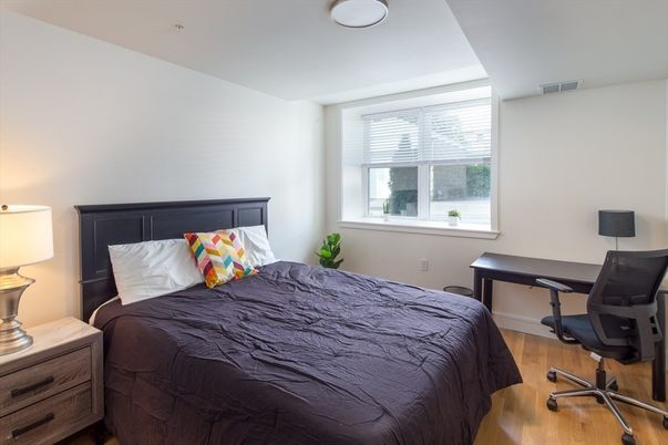 Bedroom, Home Office, Interior, Wood Texture Flooring