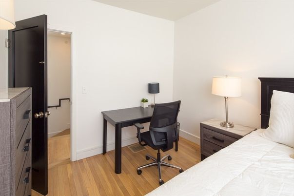 Bedroom, Home Office, Interior, Wood Texture Flooring