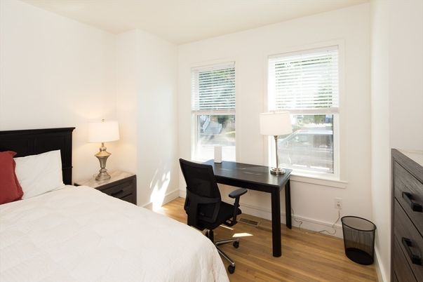 Bedroom, Home Office, Interior, Wood Texture Flooring