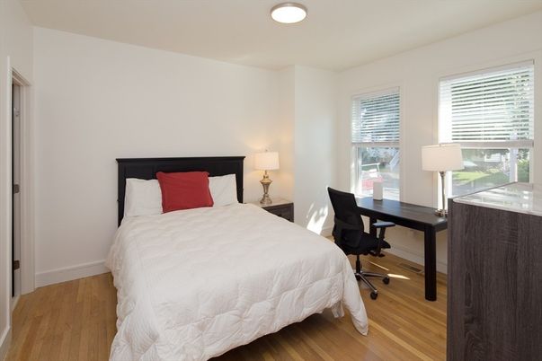 Bedroom, Home Office, Interior, Wood Texture Flooring