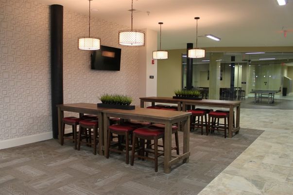 Dining room, Interior, Pendant Lights
